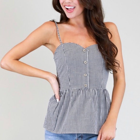 Judith March Daisy Peplum Top - Picture 2 of 2